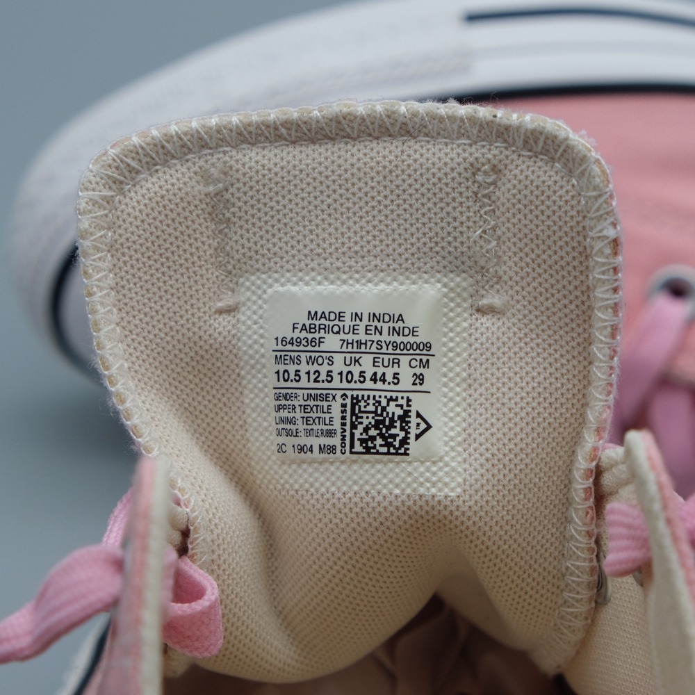 Converse Chuck Taylor All Star Unisex Pink Low Top Sneakers 10.5M 12.5W - Picture 5 of 9